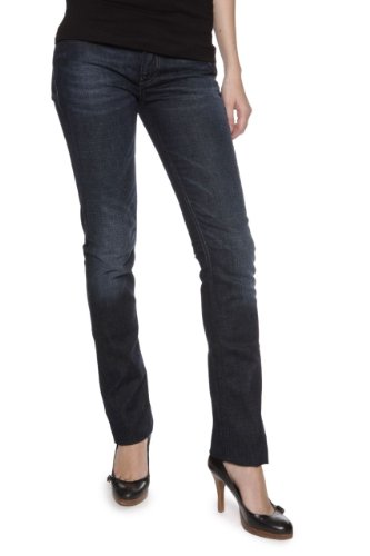 Diesel Damen Jeans Skinny Slim Leg Jeans LIV Wash 008FC, Farbe: Dunkelblau, Größe: 26/34