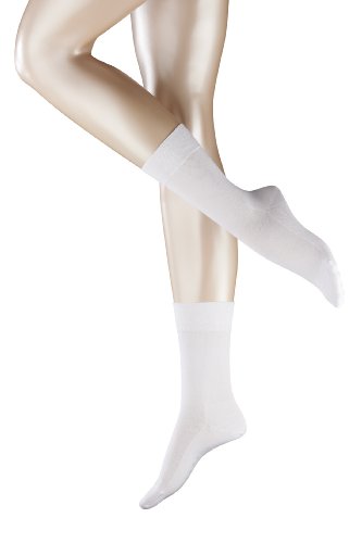 FALKE Damen Socken Sensitive Malaga SO, Gr. 39/42, Weiß