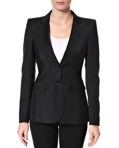 Filippa K Damen Anzugjacke Jackie Cool Wool Jacket, Schwarz (Black), 10 (Herstellergröße: Medium)