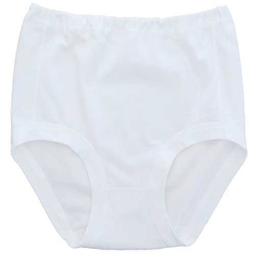 HERMKO 5160 Damen Taillenslip extra hoch aus Baumwolle / Elastan, Farbe:weiß, Größe:48/50 (XL)