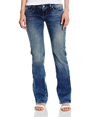 LTB Jeans Damen Boot-Cut Jeanshose VALERIE, Gr. W27/L34 (Herstellergröße: 27.0), Blau (ROSWELL WASH 4729.0)