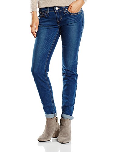 Levi's Damen Jeans Revel Low Demi Curve Skinny, Gr. W31/L32 (Herstellergröße: W31/L32), Blau (Outlook)