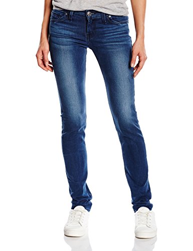 Levi's Damen Jeans Revel Low Demi Curve Straight New, Gr.W30/L32 (Herstellergröße: W30/L32), Blau (Retro Dark)