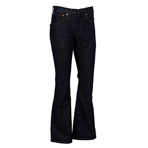 Levis Red Tab Damen Jeans, Damenjeans 516 Standard Fit, Flare, DarkBlue 516.04.01, Größe:W27/L32