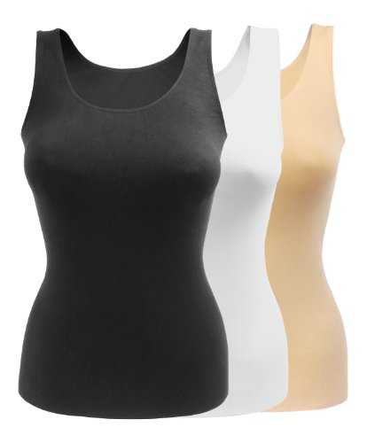 Seamless Damen Unterhemd / Top aus geschmeidigem Microfaser, Nahtloses Tank Top