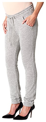Noppies Damen Relaxed Umstandshose Pants sweat UTB Elise, Gr. 38 (Herstellergröße: M), Grau (Grey Melange C246)