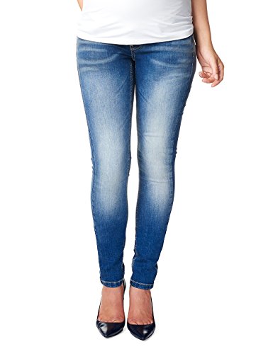 Noppies Damen Skinny Umstands Jeans OTB Tara, Gr. 36 (Herstellergröße: 29), Blau (Stone Wash C295)