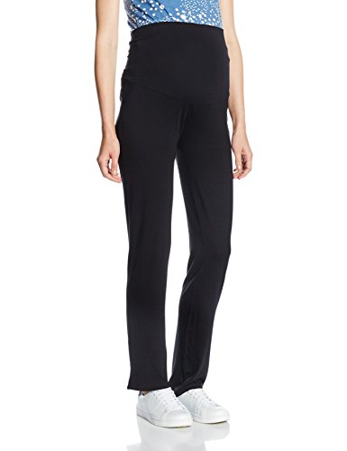 Noppies Damen Umstandshose Pants Jersey Otb Lely, Schwarz (Black C270), 42 (Herstellergröße: XL)