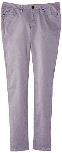O'Neill Damen Slim Hose Lw Fav 5-Pocket Pants, Einfarbig, Gr. W30, Grau