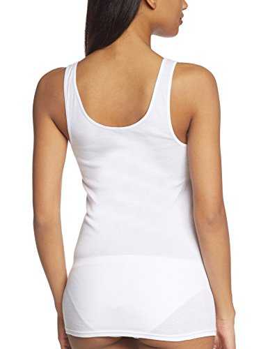Triumph Damen Unterhemd Katia Basics Shirt02 , Gr. 42, Weiß (WHITE 03)