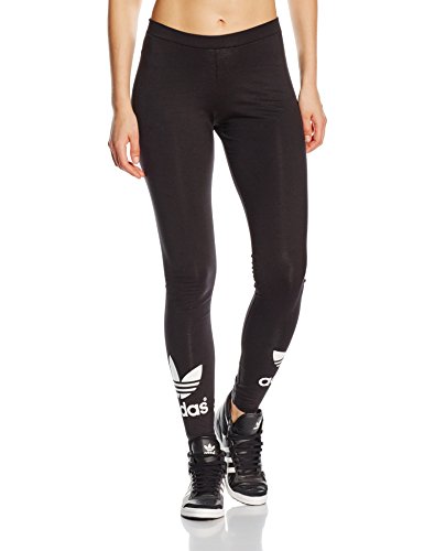 adidas Damen Leggings Trefoil, black, 38, AJ8153