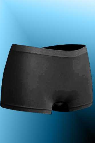 r-dessous 6 Stück schwarz Microfaser Panty Damen Hipster Unterwäsche Groesse: S/M
