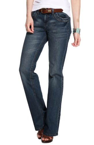 s.Oliver Damen Boot-Cut Jeans 04.899.71.0506, Blau (Blau), Gr. W36/L34