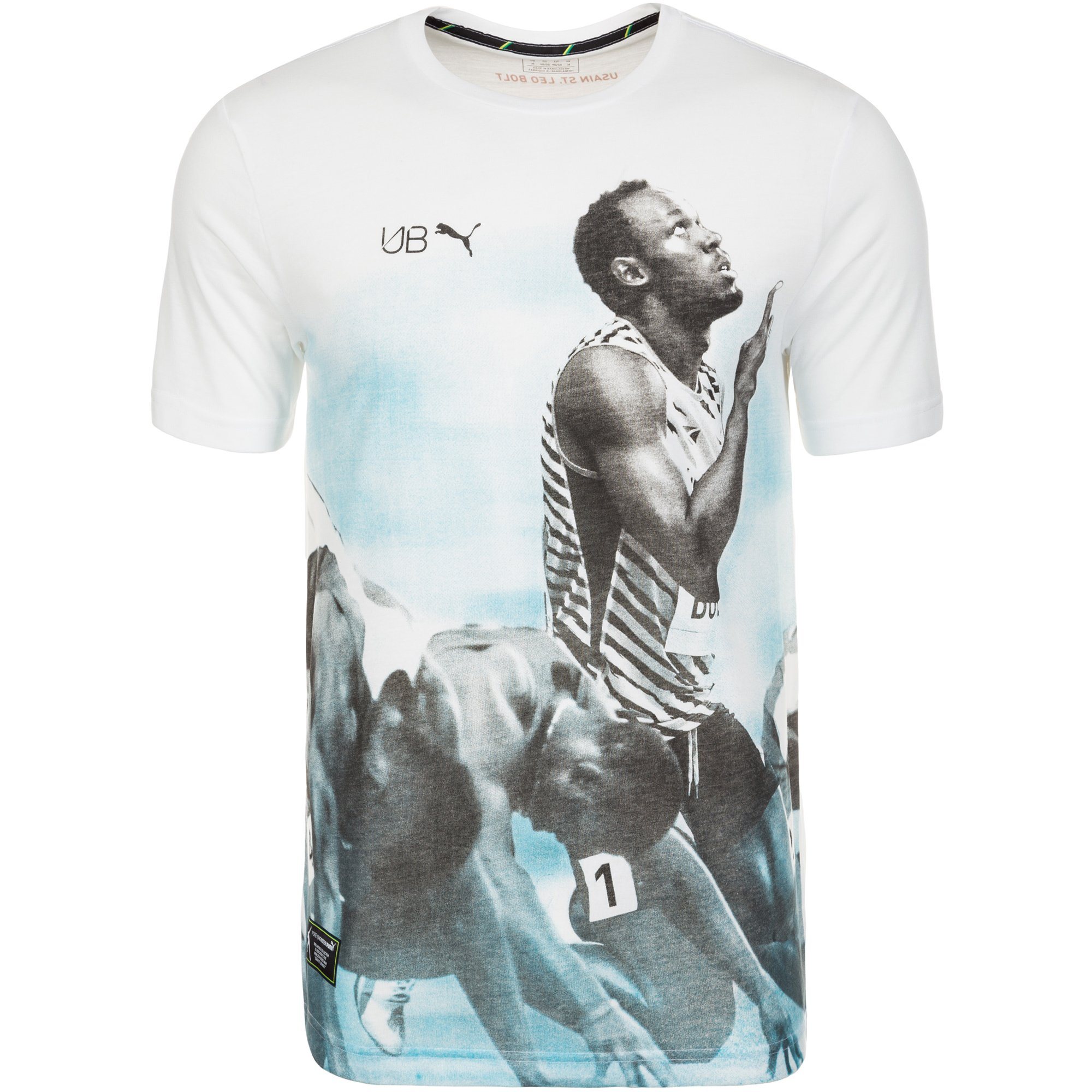 PUMA Usain Bolt Graphic T-Shirt Herren