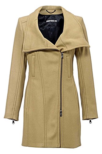 Drykorn Damen Jacke Mantel REDDITCH_1, Farbe: Hellbraun, Größe: M