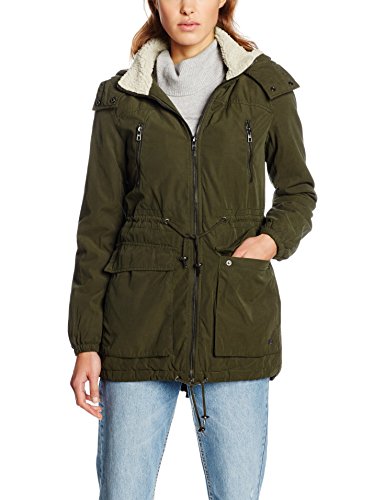 ONLY Damen Jacke Onlanna Parka Jacket CC Otw, Grün (Peat), 40 (Herstellergröße: L)