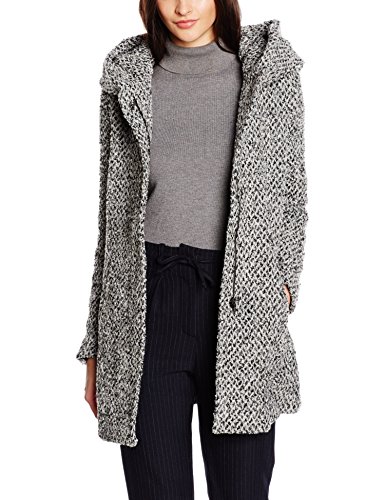 ONLY Damen Mantel Onlindie Sedona Long Wool Coat CC Otw, Grau (Medium Grey Melange), 38 (Herstellergröße: M)