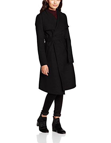 ONLY Damen Mantel Onlnew Phoebe Coat CC Otw, Schwarz (Black), 38 (Herstellergröße: M)