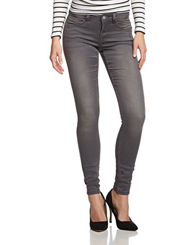 ONLY Damen Skinny Jeans Ultimate Soft Reg. Grey Noos 15090585,Gr.W40/L32 (Herstellergröße: L) grau (Medium Grey Denim)