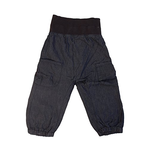 Minymo Unisex Baby Hose Basic 37 -Baggy Pants -Unisex, , Gr. 80 cm, Blau (Dark Blue)
