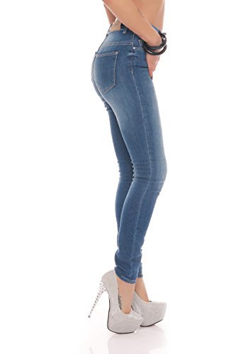 ONLY Damen Jeanshose Onlpiper Hw. Sk Jeans Rea3072 Noos