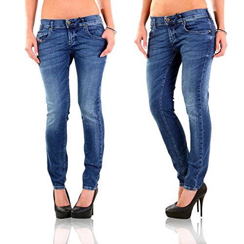 DIESEL Damen Super Slim Skinny Jeans Hose GRUPEE ANKLE Blue 084BE 2. Wahl