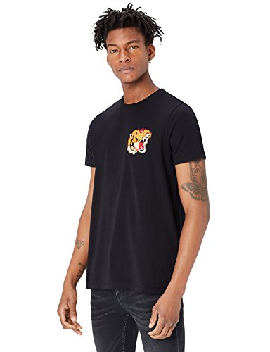 Amazon-Marke: find. Herren T-Shirt mit Tiger-Logo