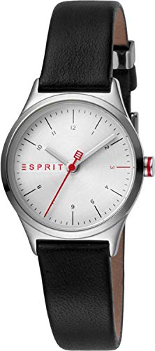 Esprit Damen Analog Quarz Uhr mit Leder Armband ES1L052L0015
