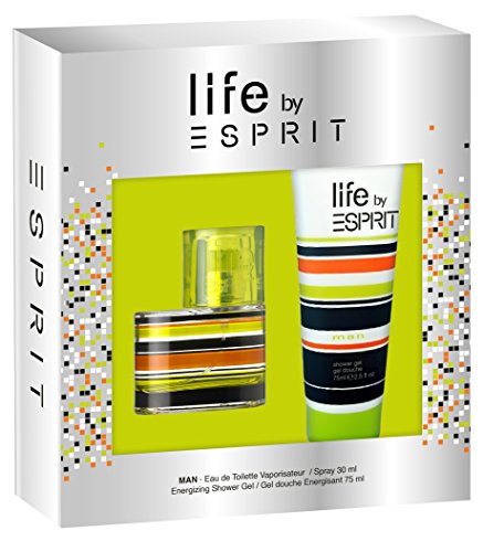 Esprit Geschenkset Life Men EdT 30ml + Shower Gel 75ml, 1er Pack (1 x 105 ml)
