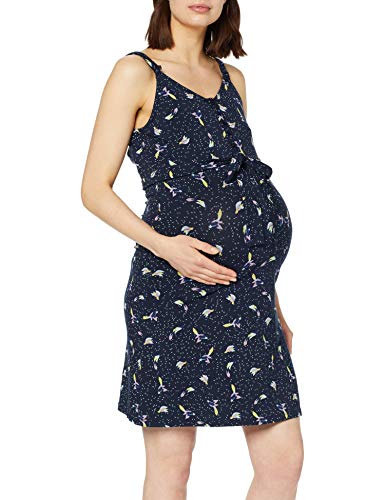 ESPRIT Maternity Damen Dress Nursing Sl AOP Kleid