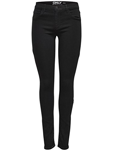 ONLY Female Skinny Fit Jeans ONLRain reg M34Black Denim