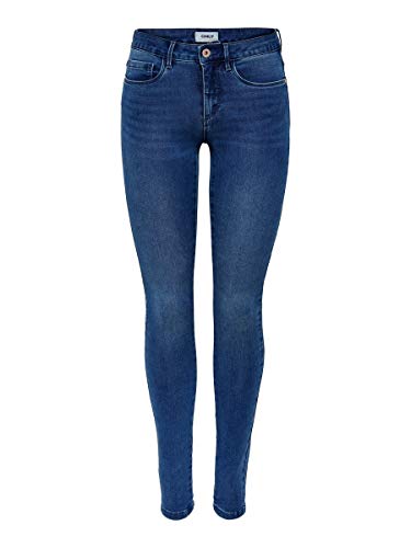 ONLY Damen Onlroyal reg skinny pim504 Noos Jeans, Medium Blue Denim, M / 32L EU