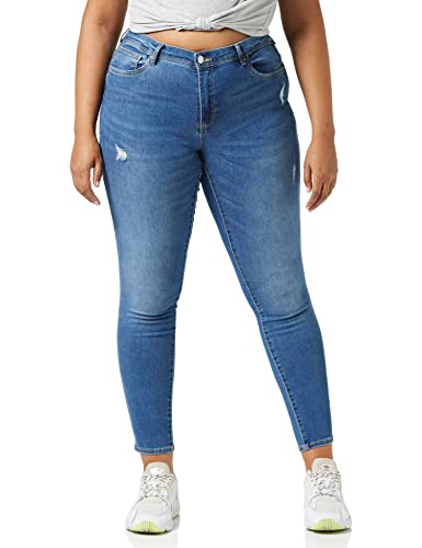 ONLY Damen Jeans Stretch-Hose ONLWauw Life Skinny 15219241 medium Blue Denim XL/30
