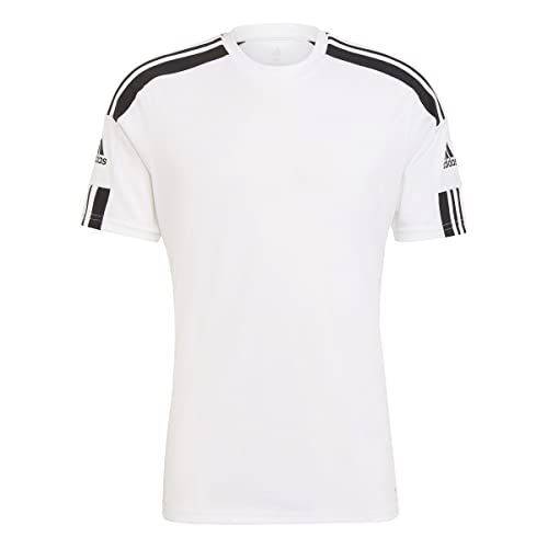adidas Herren Squad 21 Jsy T Shirt, Weiß Schwarz, L EU