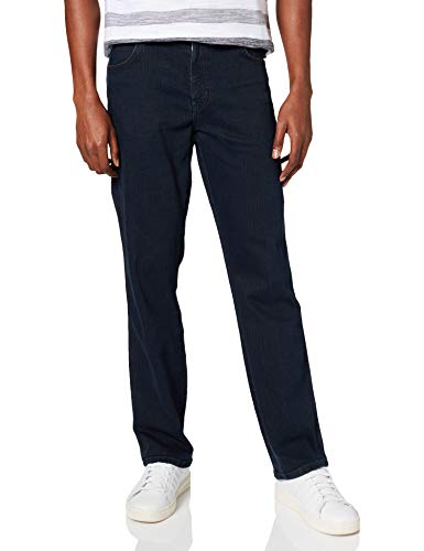 Wrangler Herren Texas Low Stretch Straight Jeans, Blue Black, 30W / 30L