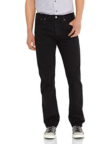 Levi's Herren 501 LEVISORIGINAL Jeans, Schwarz (Black 80701), 29W / 32L