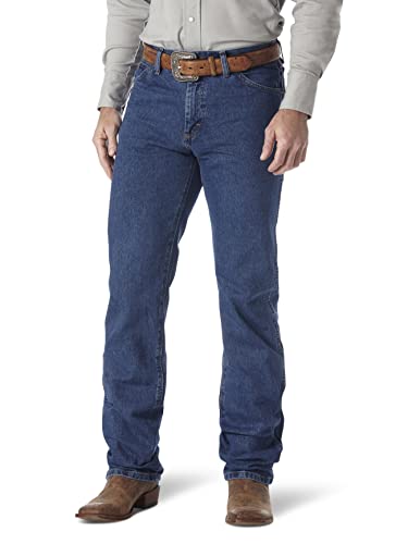 Wrangler Herren Premium Performance Cowboy Cut Regular Fit Jeans, Navy, 32W / 32L