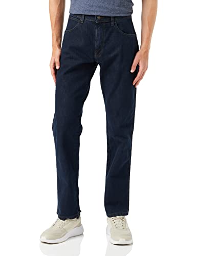 Wrangler Herren Regular Fit' Jeans, Blau (Darkstone), 38W / 32L EU