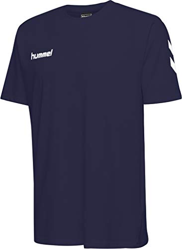 hummel Herren Hmlgo bomuld T shirts, Marine, 3XL EU