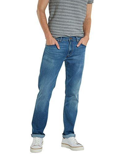 Wrangler Herren Greensboro Jeans, Blau (Bright Stroke), 36W / 32L