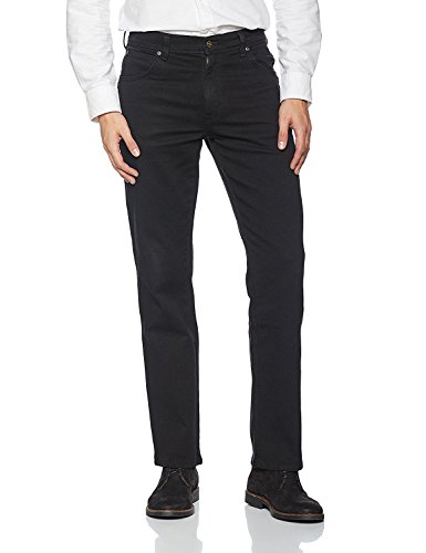 Wrangler Herren Regular Fit' Jeans, Schwarz (Black), 42W / 30L EU