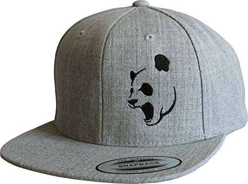 Cap Herren Flexfit Snapback : Panda - Basecap Herren & Damen Baseball Cap Männer (One Size)